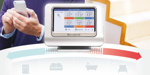 Evohome Connected Wi-Fi de Honeywell reduce un 40% el Consumo Energético de la Calefacción