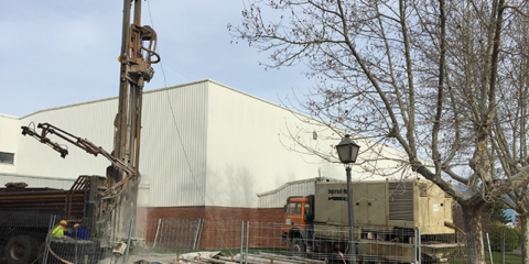 Comienza a funcionar la instalación geotérmica del Polideportivo de Guadarrama