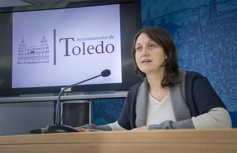 Eva Jiménez, concejala de Servicios Públicos y Sostenibilidad del Ayuntamiento de Toledo. 