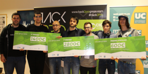 CIC Consulting Informático entrega los premios del III Hack2Progress