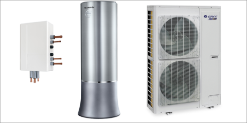 La gama de aerotermia GMV5 Home de GREE incorpora un nuevo generador de ACS