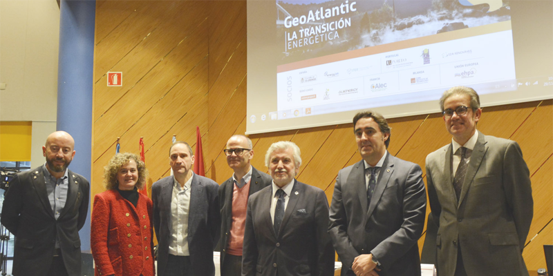 Participantes en la jornada de presentación del proyecto GeoAtlantic.