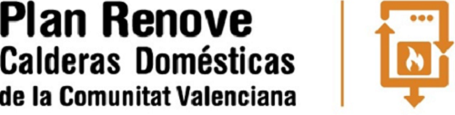 Logo del Plan Renove de calderas de la Comunidad Valenciana.