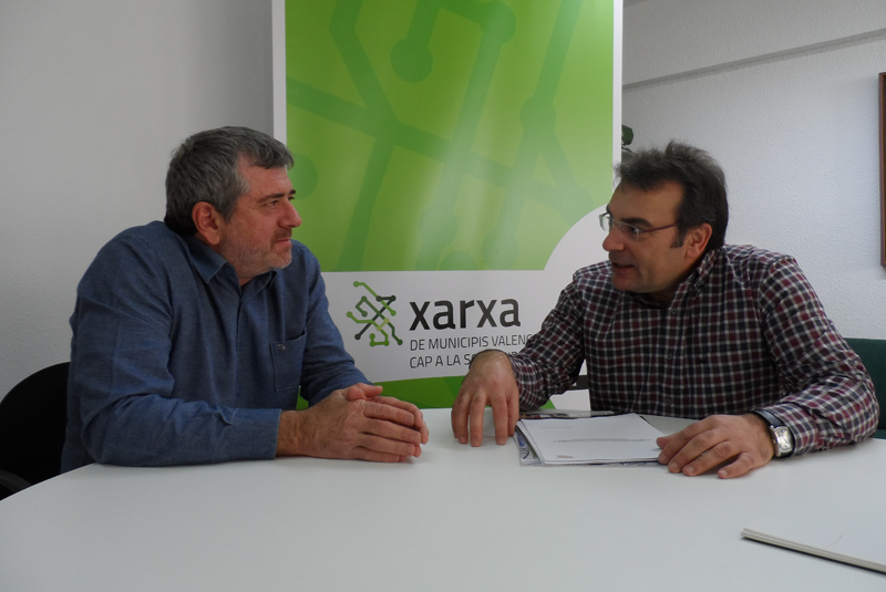 Reunión entre Avebiom y Diputación de Valencia para estudiar iniciativas de aprovechamiento energético de la biomasa. 