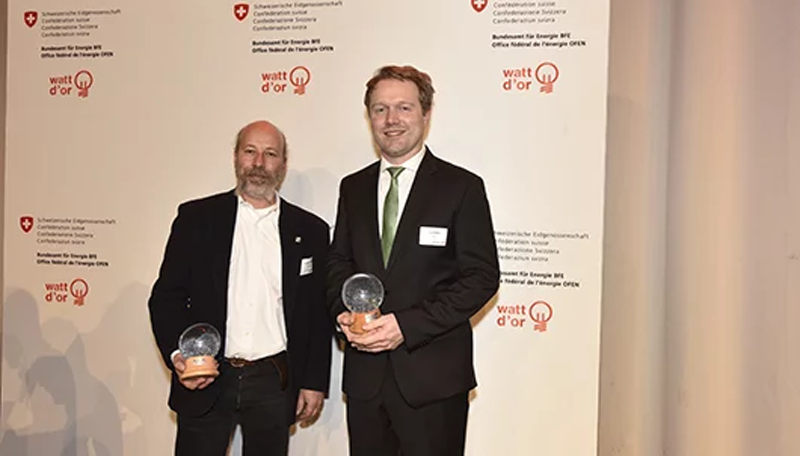 Schréder Suiza recoge el Premio Watt d'Or.
