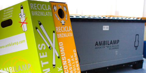 Las cifras de reciclaje de lámparas y luminarias de Ambilamp continuaron creciendo en 2017