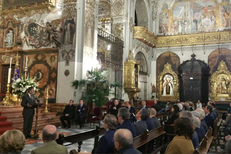 Iglesia María Magdalena de Sevilla. Inauguración de la iluminación. 