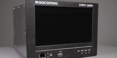 Socomec Diris Q800: Analizador de red eléctrica multifuncional