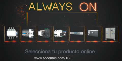Gama de conmutación/transferencia  AlwaysOn de Socomec