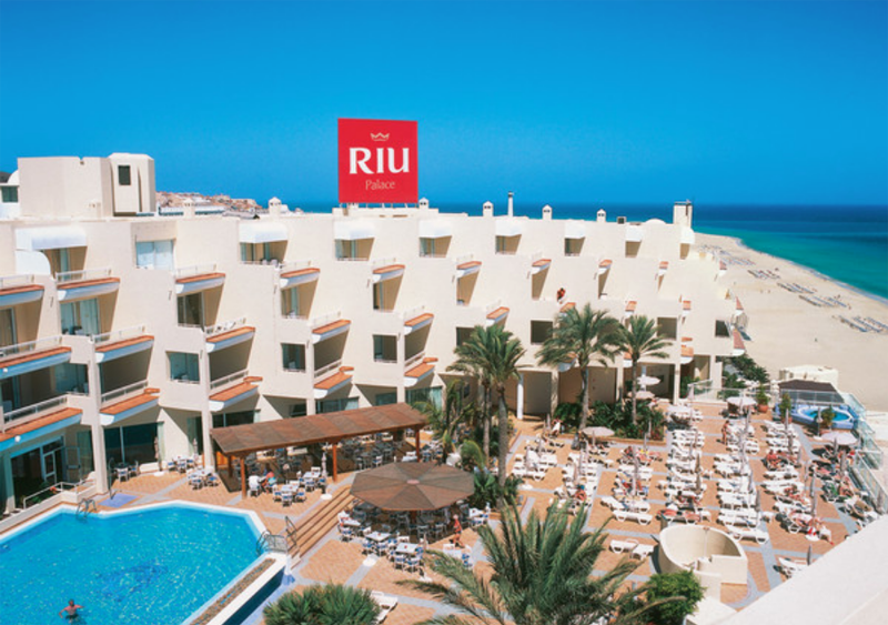 Vista general de un Hotel Riu en Canarias. 