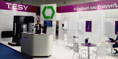 TESY participa por primera vez en la feria de Climatherm Energy 2018 de Atenas
