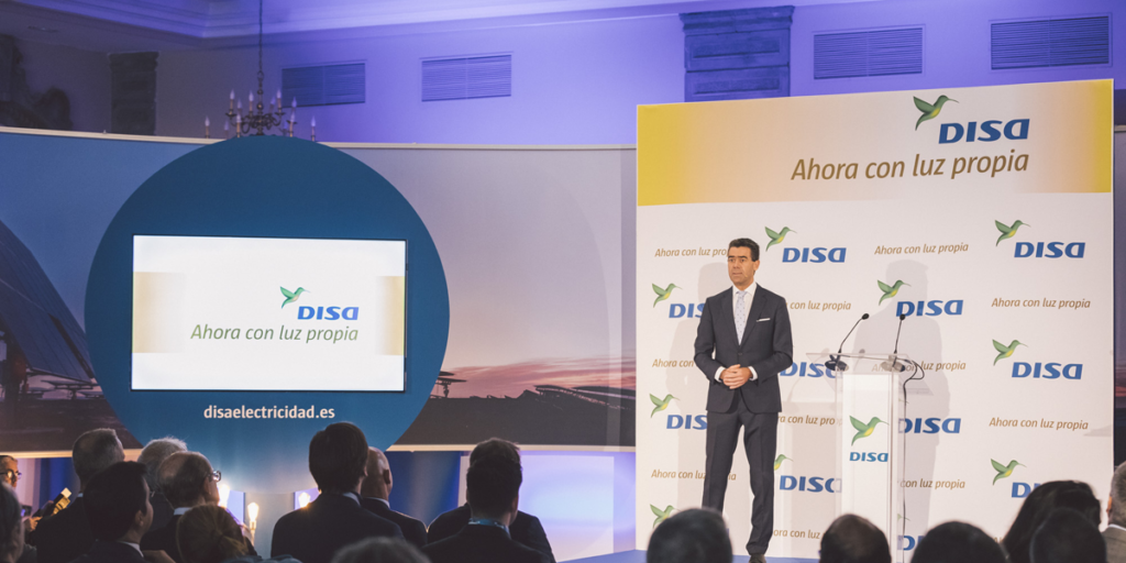 Acto de presentación de la nueva línea de negocio de DISA en Canarias.