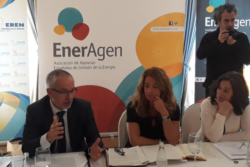 Asamblea General de la Asociación de Agencias Españolas de Gestión de la Energía (EnerAgen), celebrada en León, donde EREN ha sido elegido para ocupar su presidencia durante los próximos dos años.