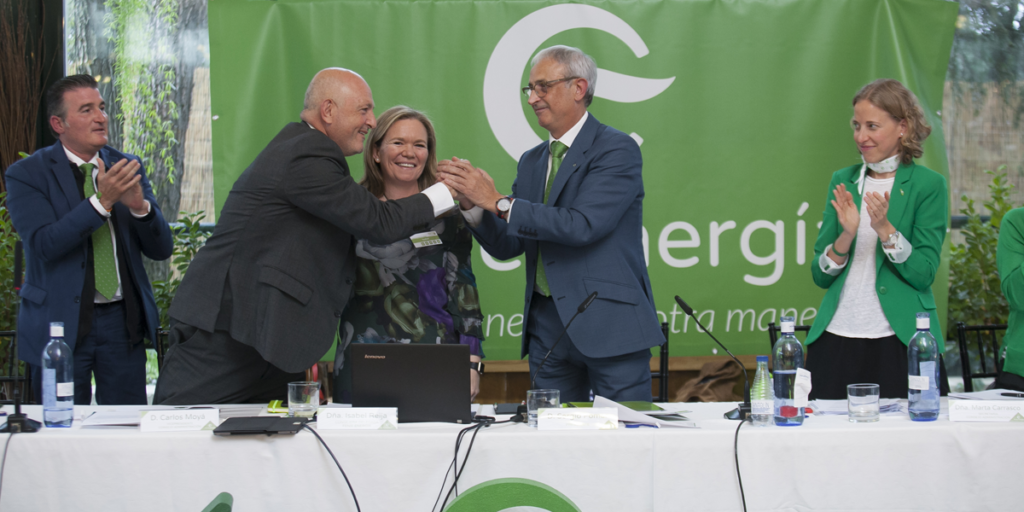 Sergio Pomar cede su cargo como presidente del Consejo de Administración de Feníe Energía a Carlos Moyá.