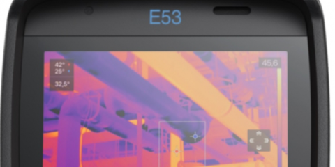 FLIR E53, nueva cámara termográfica para aplicaciones eléctricas, mecánicas y edificios