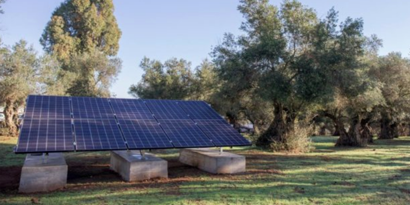 Generador solar en el Refugio del Burrito