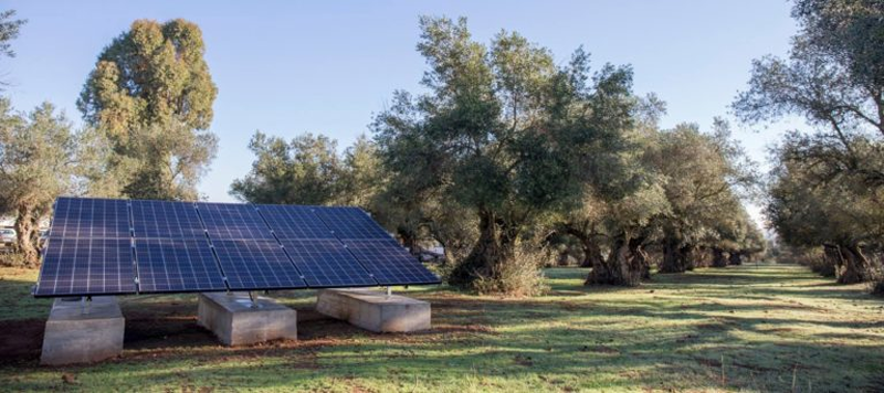 Generador solar en el Refugio del Burrito