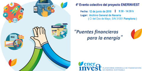 EnerInvest organiza en Pamplona una jornada sobre financiación para proyectos de energía sostenible