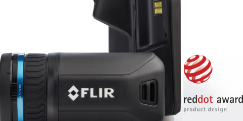 FLIR recibe el premio Red Dot de diseño 2018 por las cámaras termográficas FLIR T500-Series