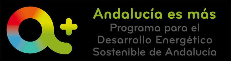 Logo del Programa para el Desarrollo Energético Sostenible de Andalucía. 