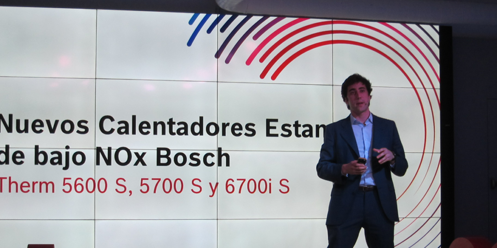 Fernando Sánchez, jefe de Producto de Agua Caliente Sanitaria de Bosch Termotecnia.