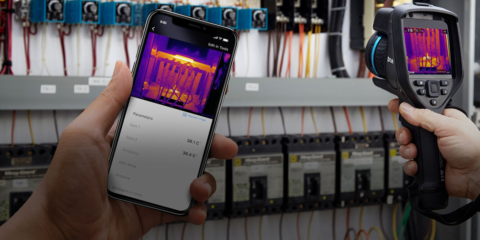 La aplicación móvil FLIR InSite simplifica la gestión de los servicios termográficos