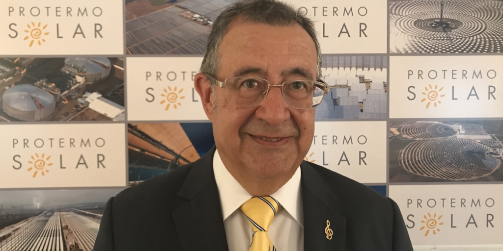 Luis Crespo, presidente de Protermosolar.