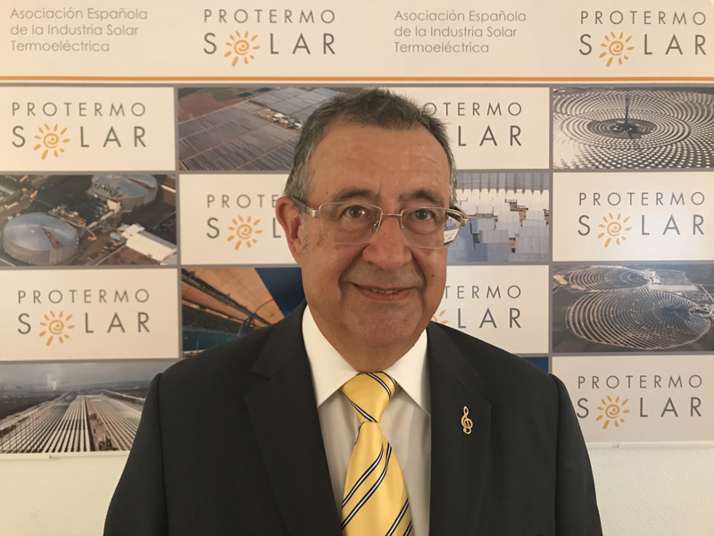 Luis Crespo, presidente de Protermosolar. 
