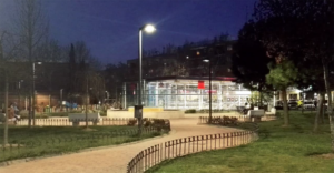 Alumbrdo urbano en San Sebastián de los Reyes.