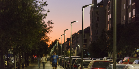 El alumbrado público de Cáceres ahorra un 74% de energía con soluciones de iluminación de Schréder