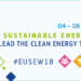 La transición hacia las fuentes limpias protagoniza la Semana Europea de la Energía Sostenible 2018