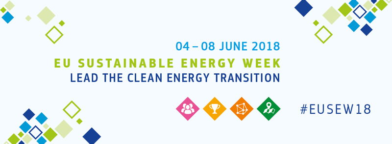 Anuncio Semana Europea de la Energía Sostenible 2018.