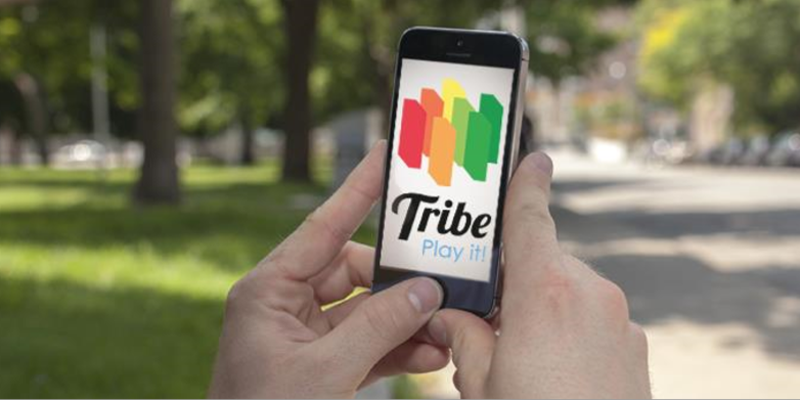 Aplicación móvil Tribe.