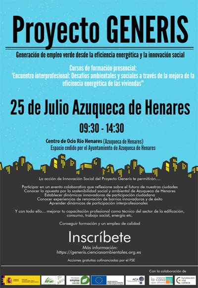 Cartel del encuentro que se celebra en Azuqueca de Henares.