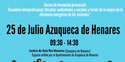Cartel del encuentro que se celebra en Azuqueca de Henares.