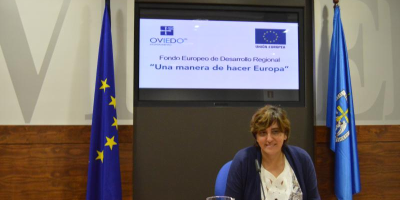 Ana Rivas, concejala de infraestructuras del Ayuntamiento de Oviedo.