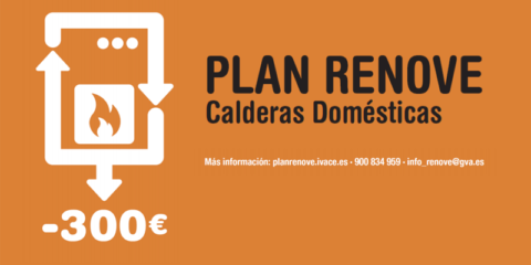 Ya se han instalado 725 calderas de condensación dentro del Plan Renove 2018 de la Generalitat Valenciana