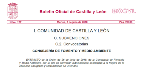Ayudas a la eficiencia energética y la sostenibilidad en las viviendas de Castilla y León