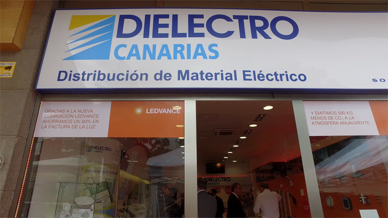 Primera tienda LEDVANCE en Islas Canarias. 