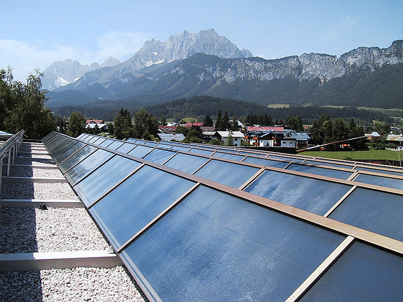 Colectores solares de energía térmica. 