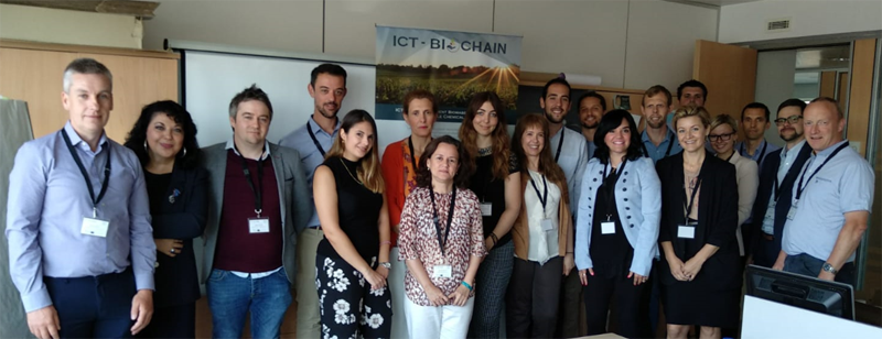 Integrantes del consorcio del proyecto ICT-Biochain. 