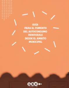 Portada de la Guía para el Fomento del Autoconsumo Renovable desde el Ámbito Municipal.