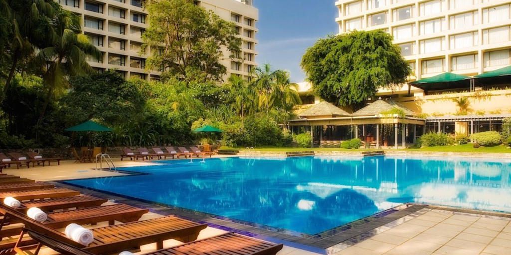 Imagen del hotel más grande de Sry Lanka.