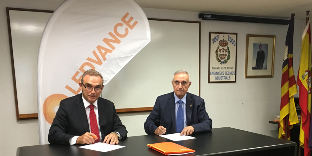 Ledvance firma un convenio de colaboración para formar e informar de las tendencias de la iluminación a peritos e ingenieros