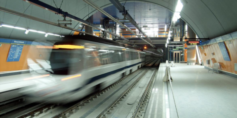 Metro de Madrid reutilizará la energía del frenado de los trenes en el resto de instalaciones del suburbano
