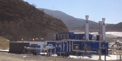 La planta de biogás del Vertedero de  Valsequillo en Málaga ya produce electricidad para abastecer a 1.400 hogares
