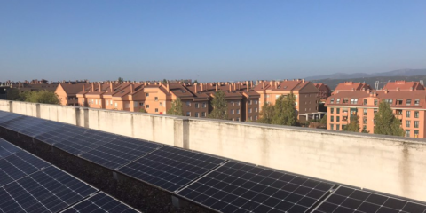 La empresa Ecooo pone en marcha la instalación de una planta fotovoltaica en la sede de Triodos Bank