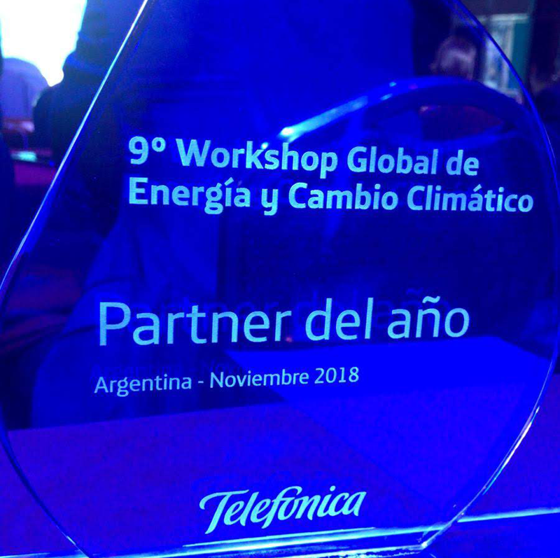 El Grupo SME & Desigenia recibe el Premio de Partner del Año de Telefónica sobre Energía y Cambio Climático