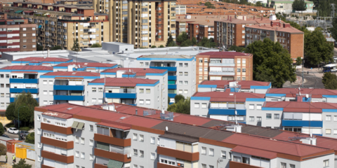 El parque residencial Fasa de Valladolid, a punto de inaugurar una red de calor de biomasa