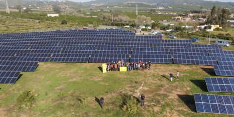 La cooperativa Som Energía inaugura una planta solar en Sevilla que abastecerá a 1.370 viviendas